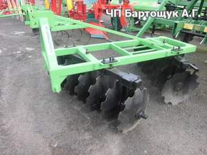Борона дисковая на минитрактор 1,30 м.